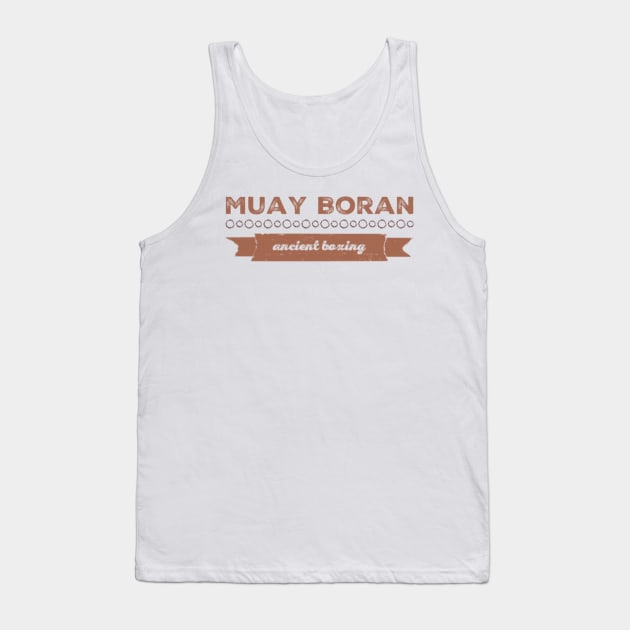 Muay Boran Ancient Boxing Tank Top by Muay Thai Merch